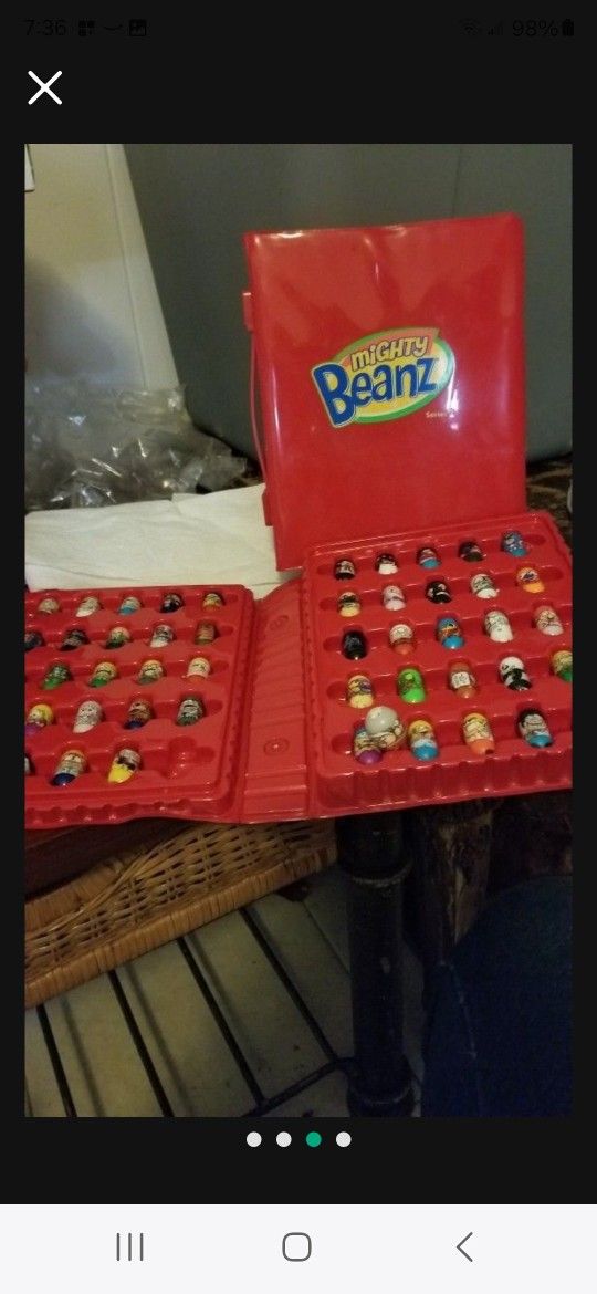 2 boxes with 55 Mighty Beans $30.00
