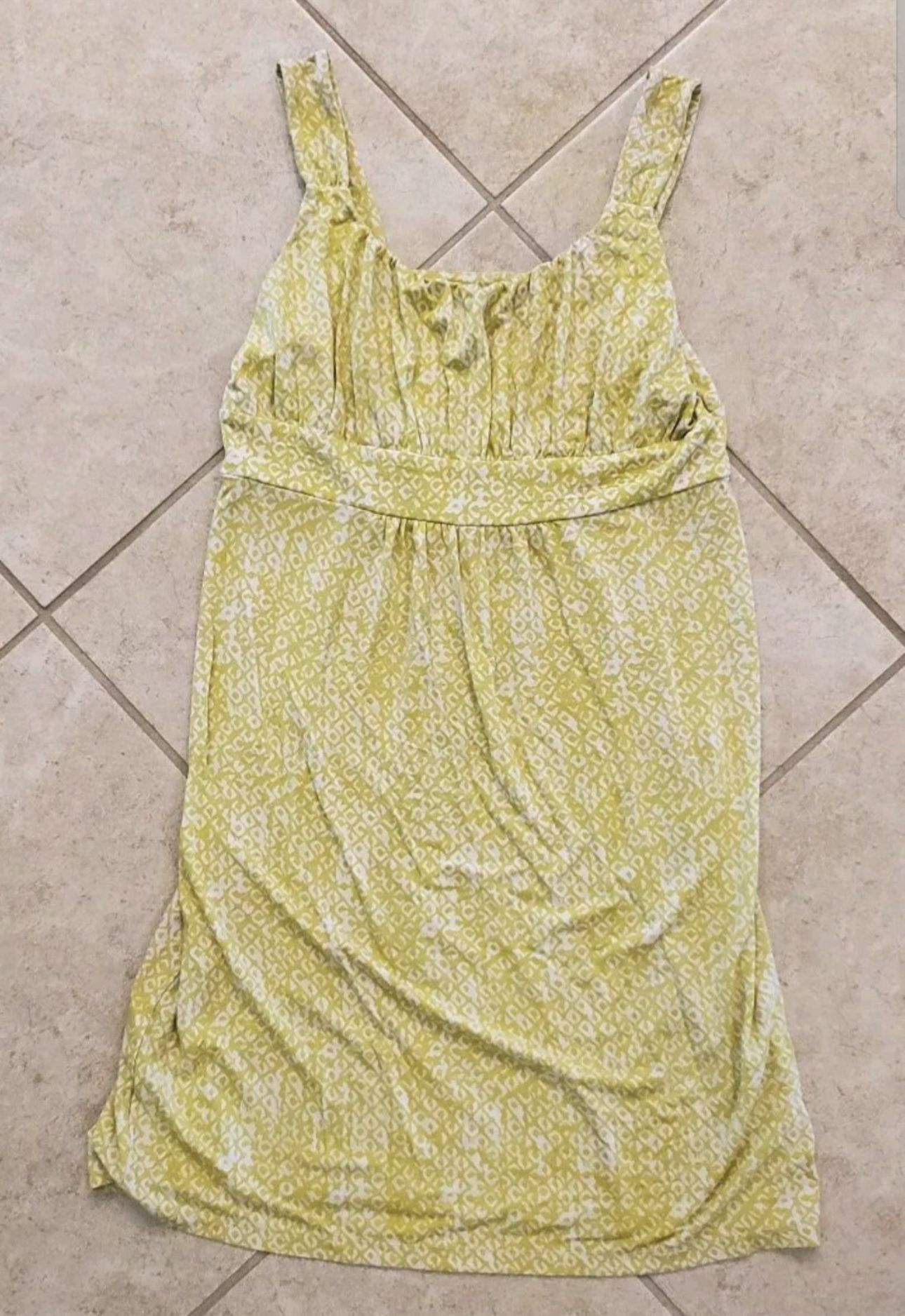 Women's Ann Taylor Sleeveless Dress Size M Green