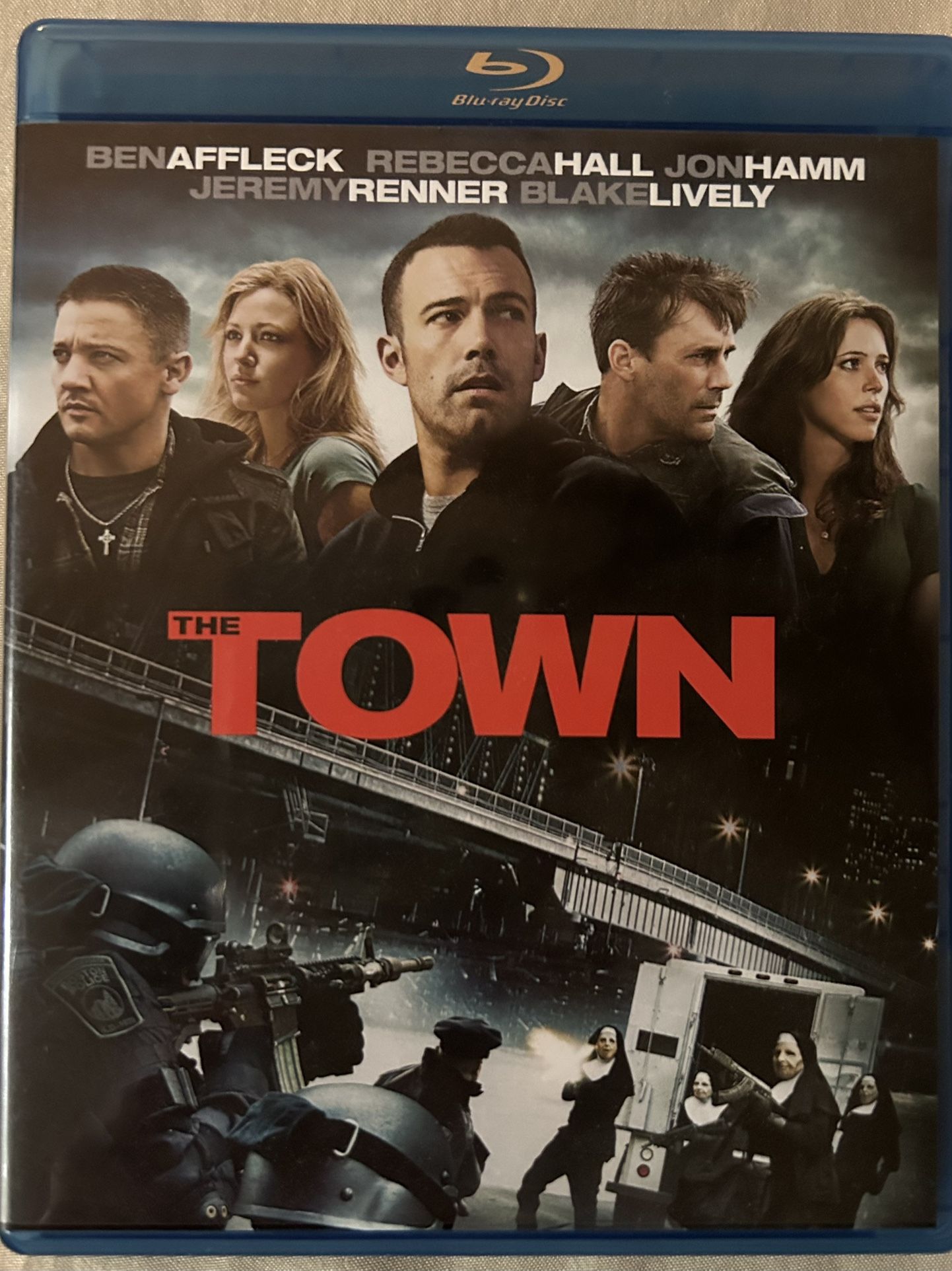 Blu-Ray Movie - The Town With Ben Affleck