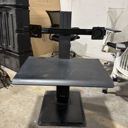 Computer Monitor Adjustable Work Station 