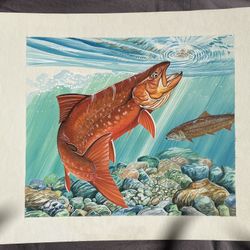  Original Chuck Byron Painting ‘97