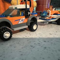 7737 LEGO City Coast Guard 4WD & Jet Scooter
