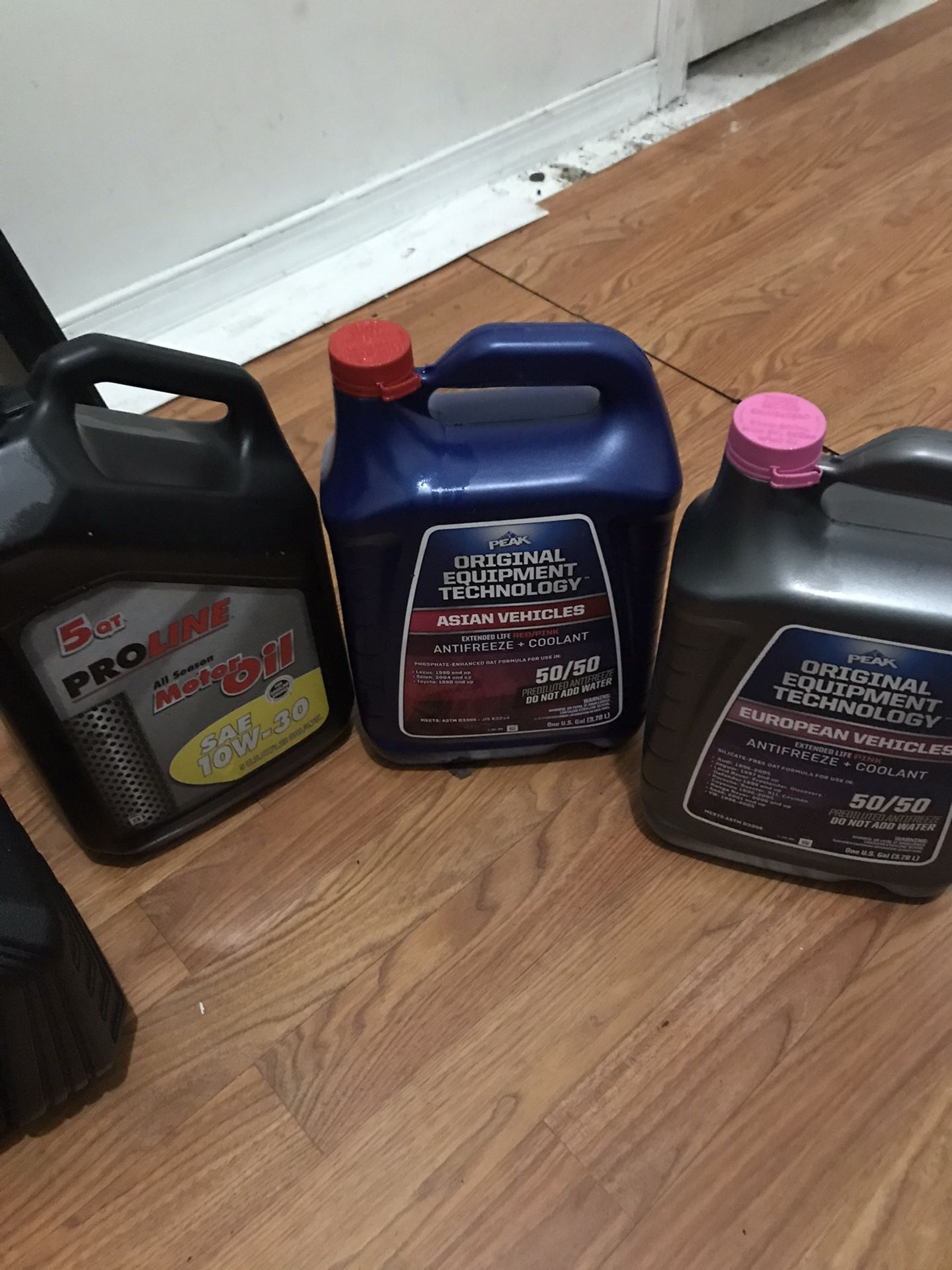 Motor oil anti freeze