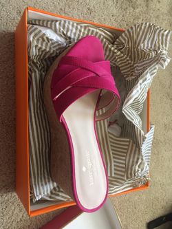 New In Box Kate Spade Women’s Talcott Wedge Sandals Size 7