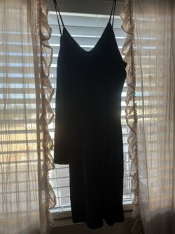 Black Knit Dress
