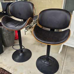 Set Of Adjustable Barstools 