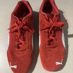 Men's Classic Puma Speedcat Motorsport  Red & white size 10.5
