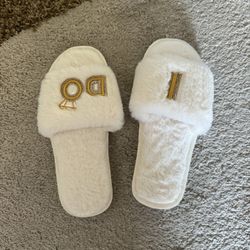 Bridal Robe & Slippers New