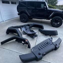 Jeep jk bumpers and fenders