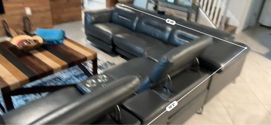 🛋️ PREMIUM LEATHER POWER SECTIONAL