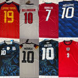 Soccer jerseys