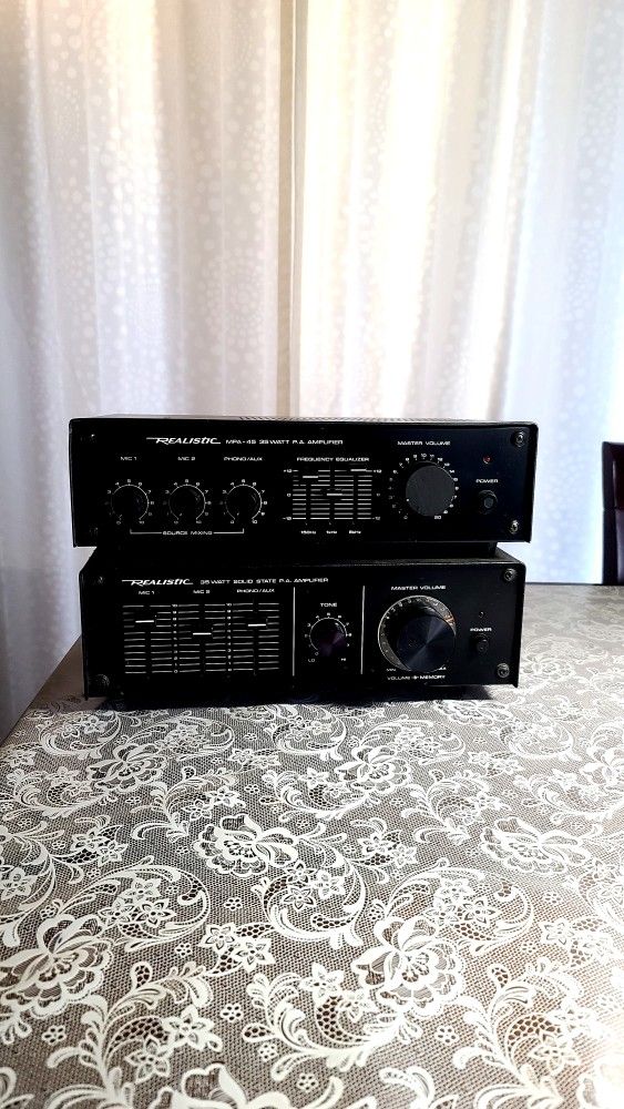 Realistic MPA-45 35 Watt PA Amplifier