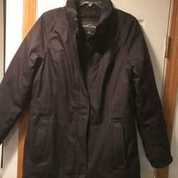 Women’s Medium Weather Edge Winter Parka Eddie Bauer Size Medium