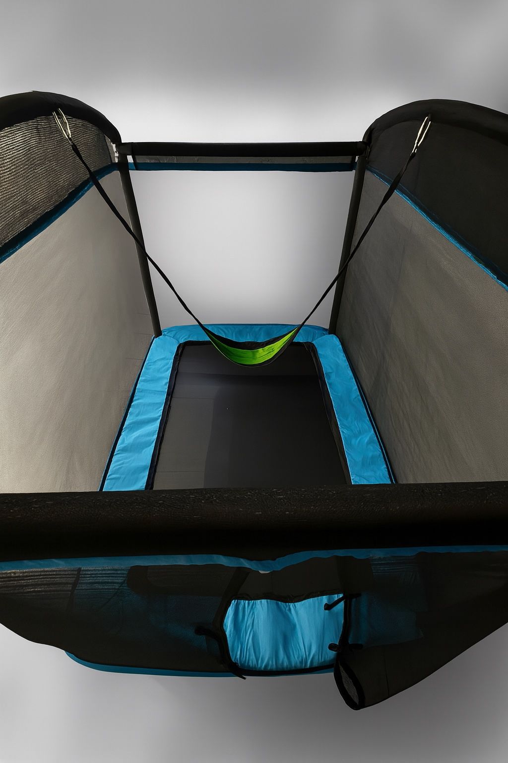 Gymax 6ft Kids Trampoline W/Swing Safety Enclosure Indoor/Outdoor