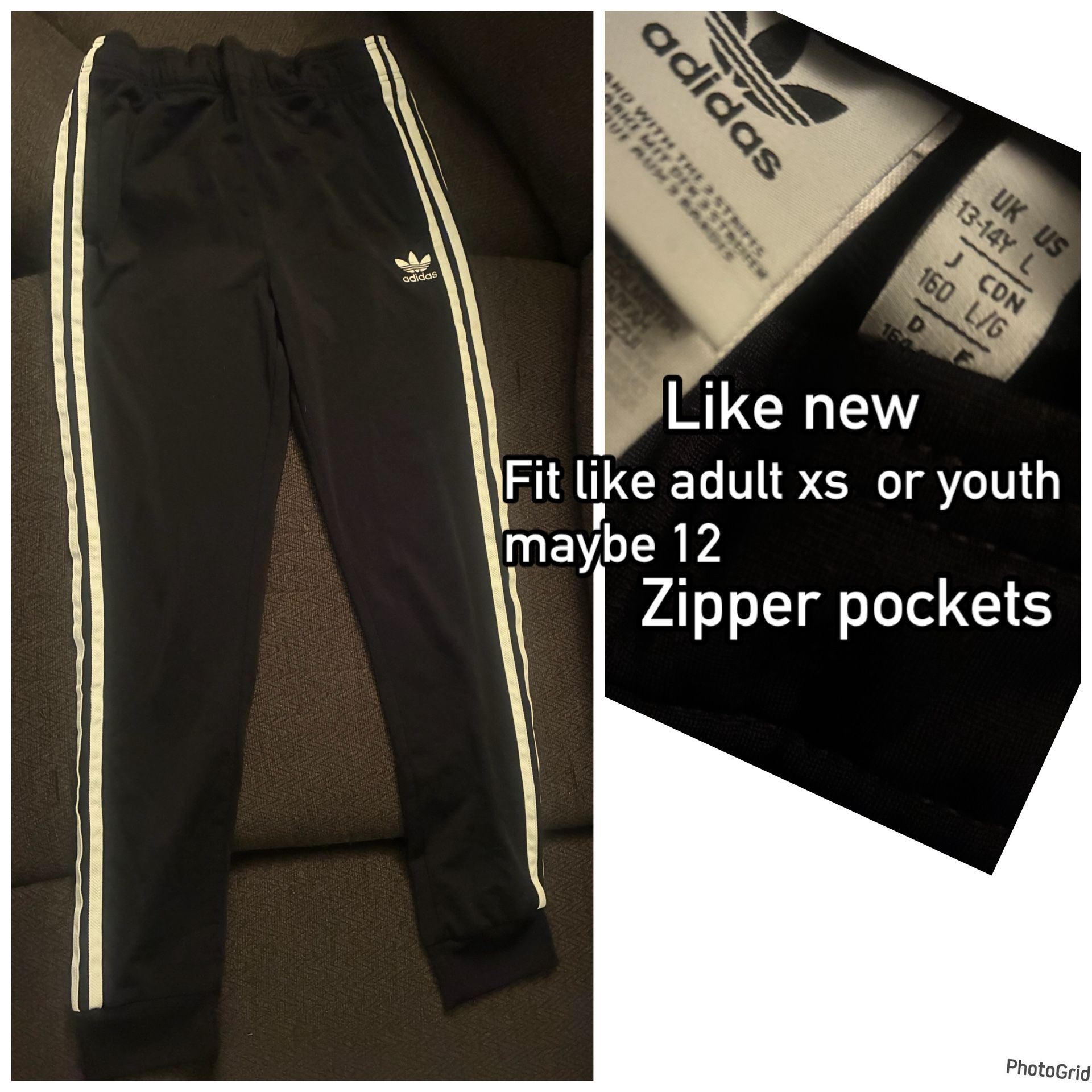 Adidas Men’s Xs Or Youth About Size 12(like New)$8