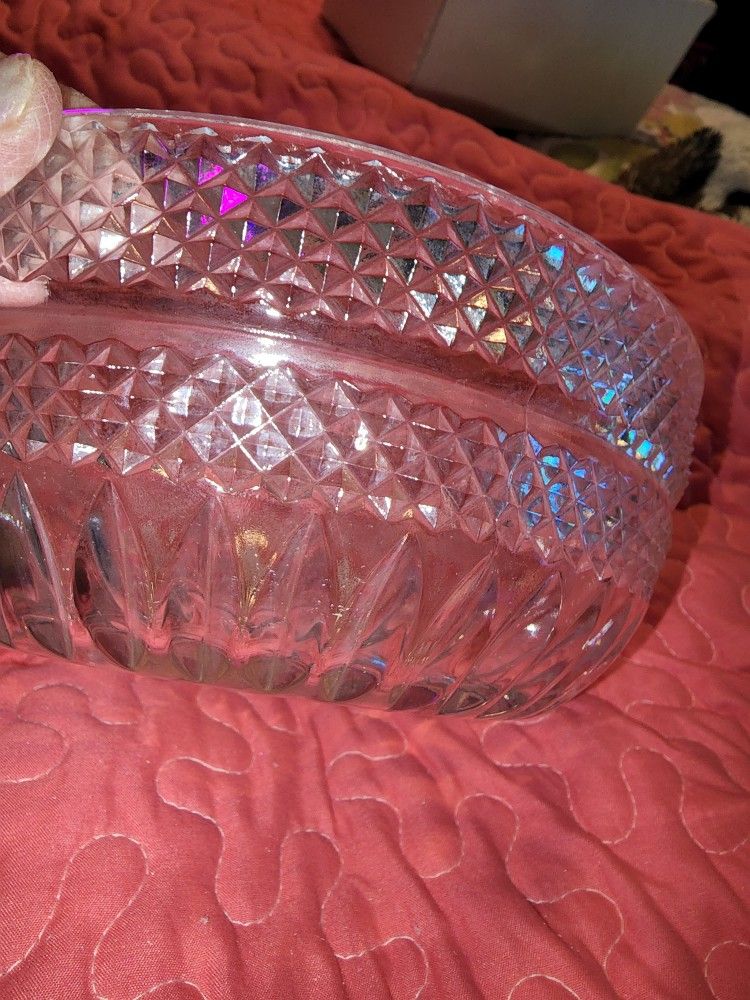 Vintage Lead Crystal Bowl