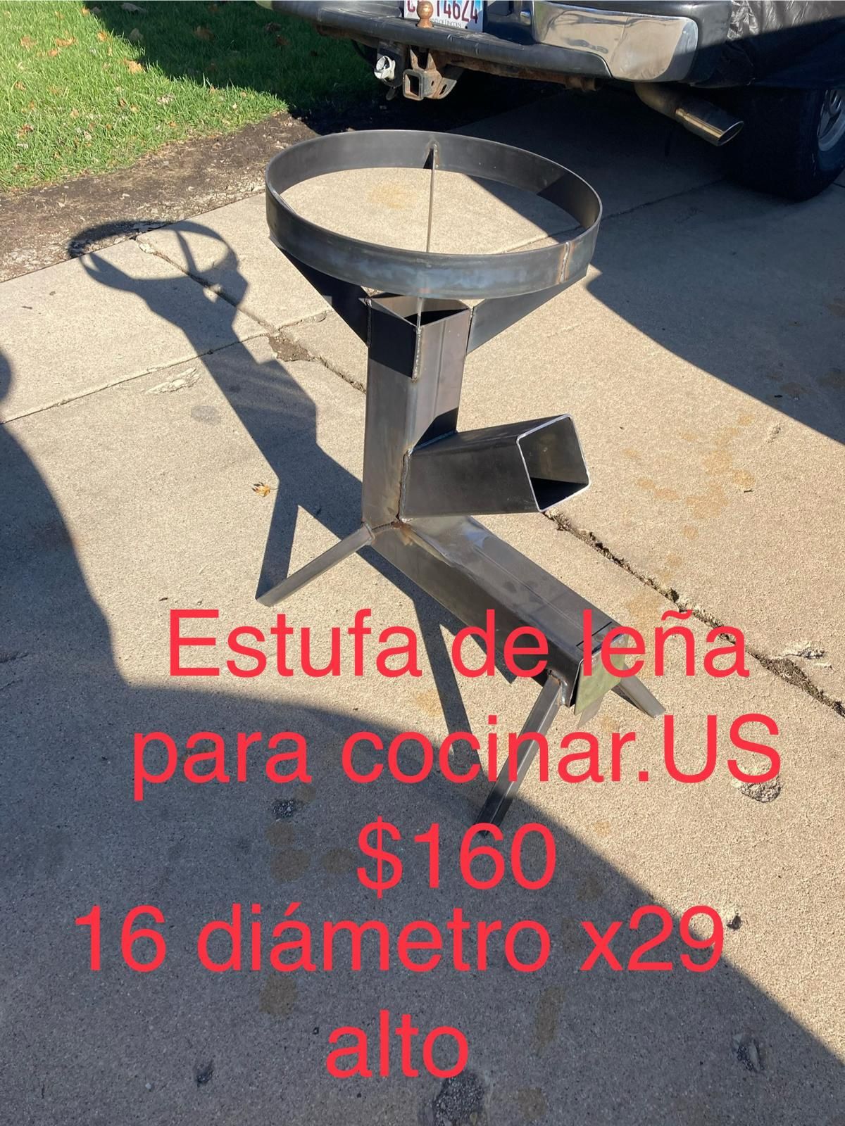 Estufa De Leña Para Cocinar Afuera