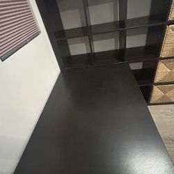 IKEA Kallax Bookshelf with Desk