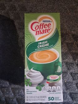 Coffee Mate Irish Cream single serve creamers 50