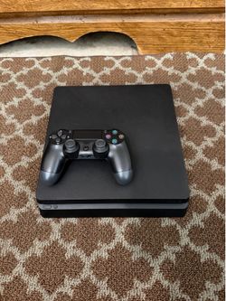 PS4 Slim w/ Controller + Cables – Ready to Play
