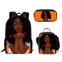 Heart backpack set