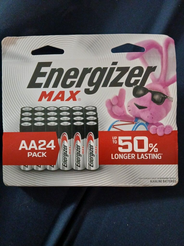 Energizer twenty four pack batteries