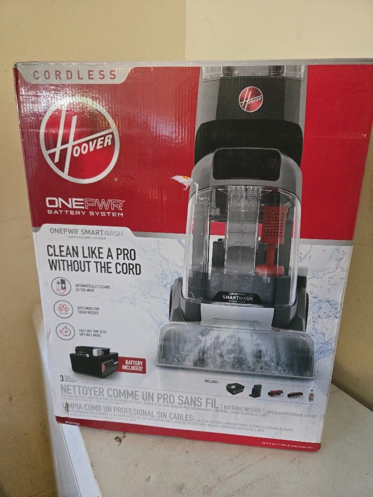 Hoover Cordless Carpet Cleaner
