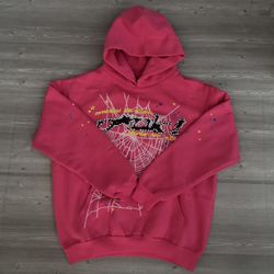 Sp5der P*nk Hoodie