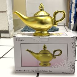 Disney Aladdin Genie Lamp Trinket Box 