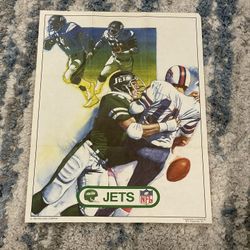 Vintage 1982 Kellogg’s Raisin Bran Jets 8x10 Poster