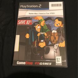Ps2 Spider Man Friend Or Foe