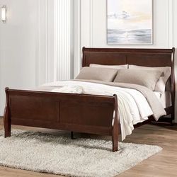 Bed frame Cal King Sleigh Bed frame