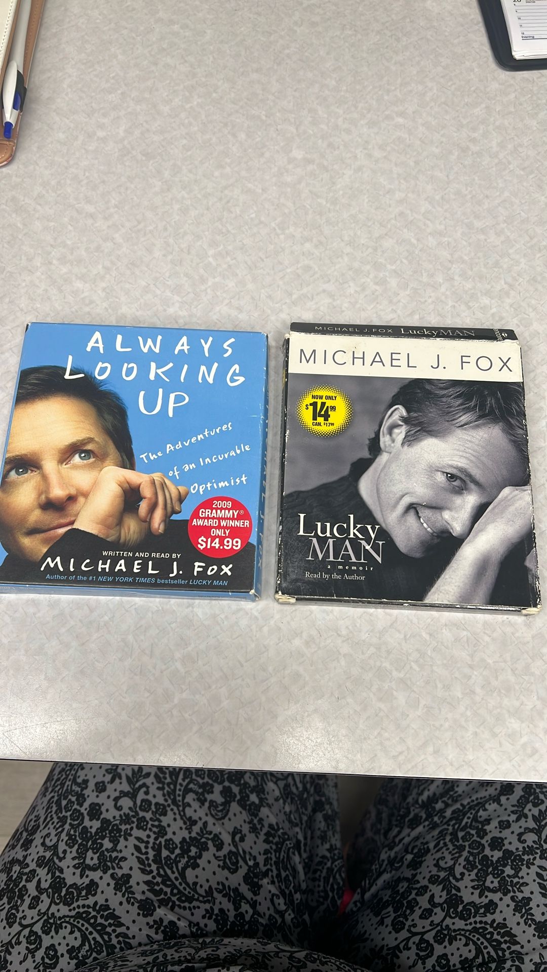 Audiobooks (2) Michael J Fox