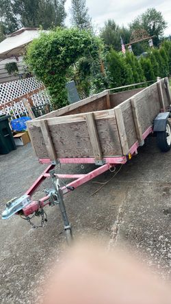 Utility trailer 8x4