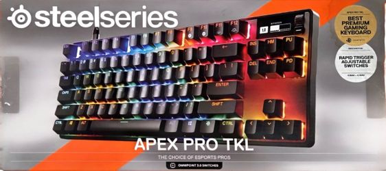 SteelSeries Apex Pro TKL G3 (64734) Wired Gaming Keyboard Brand New