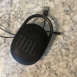 JBL Clip 4 Portable Bluetooth Speaker - Black