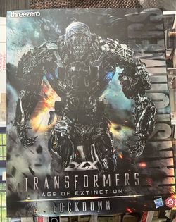 Threezero Transformers Age Of Extinction DLX Lockdown Diecast Figure Opened Cash Local Only!