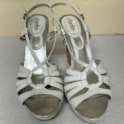 Charles David Cream Wedge