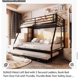 Triple Bunk Bed
