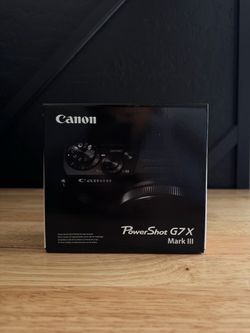 Canon G7x Mark III
