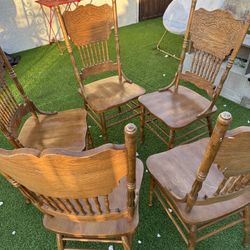 NEW Vintage Style 5 Chair Set 