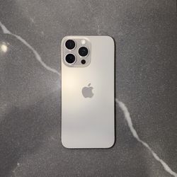 15 Pro Max 256gb Natural Titanium Unlocked
