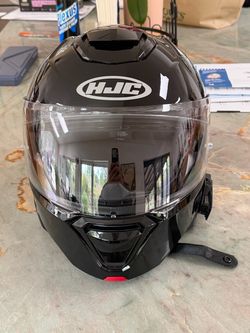 HJC i91 Modular Motorcycle Helmet (medium) – Like New – Cardo Packtalk Edge Optional