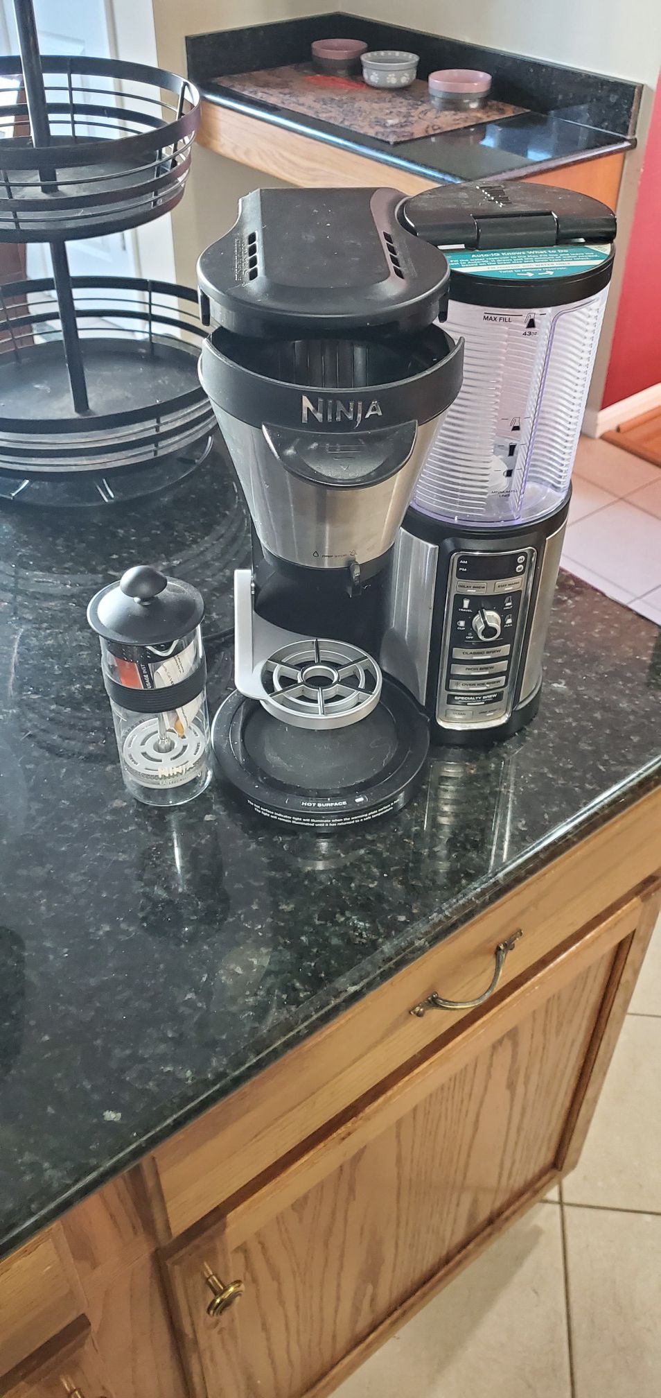 Ninja CF080 Coffee Bar Brewer Maker