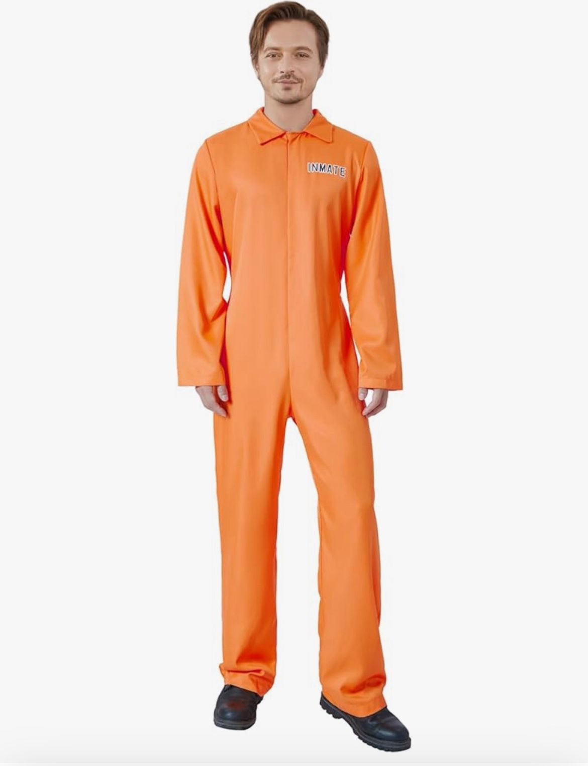 New Large Jail Inmate Penitentiary Costume Jumpsuit. Cash Only 