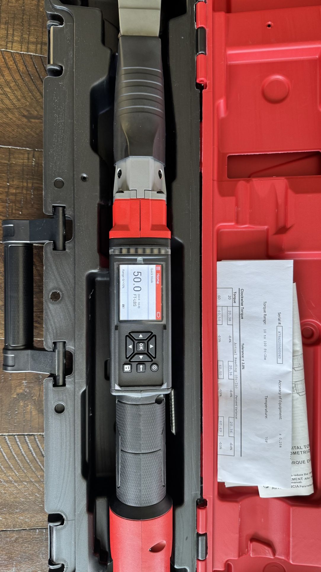 Milwaukee M12 FUEL 3/8” Digital Torque Wrench w/ ONE-KEY - Model 2465-20