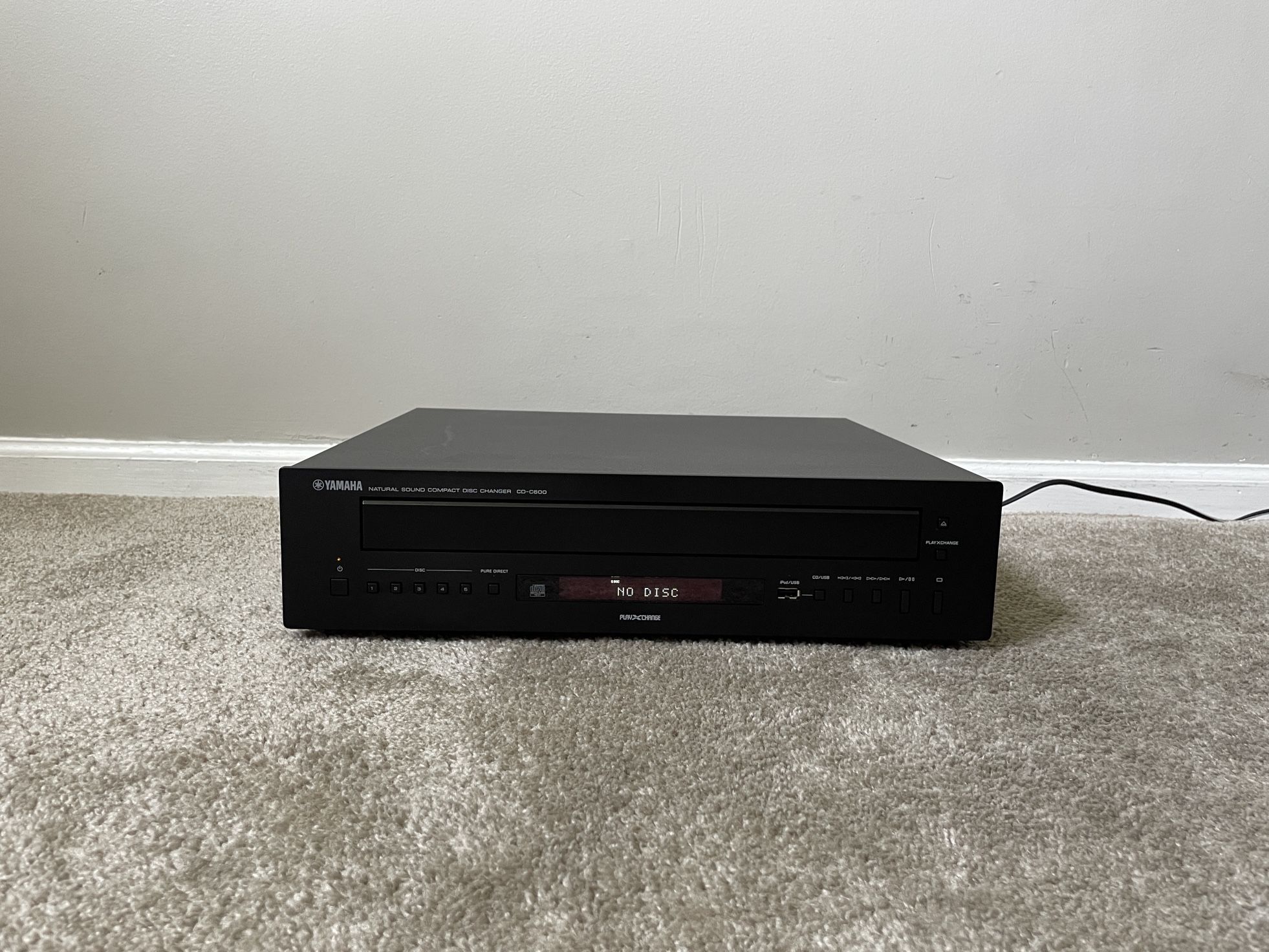 Yamaha CD-C600 5 Compact Disc CD Player Changer