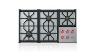 WOLF 36" Professional Gas Cooktop - 5 Burners