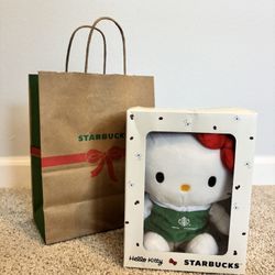 Hello Kitty x Starbucks Plush