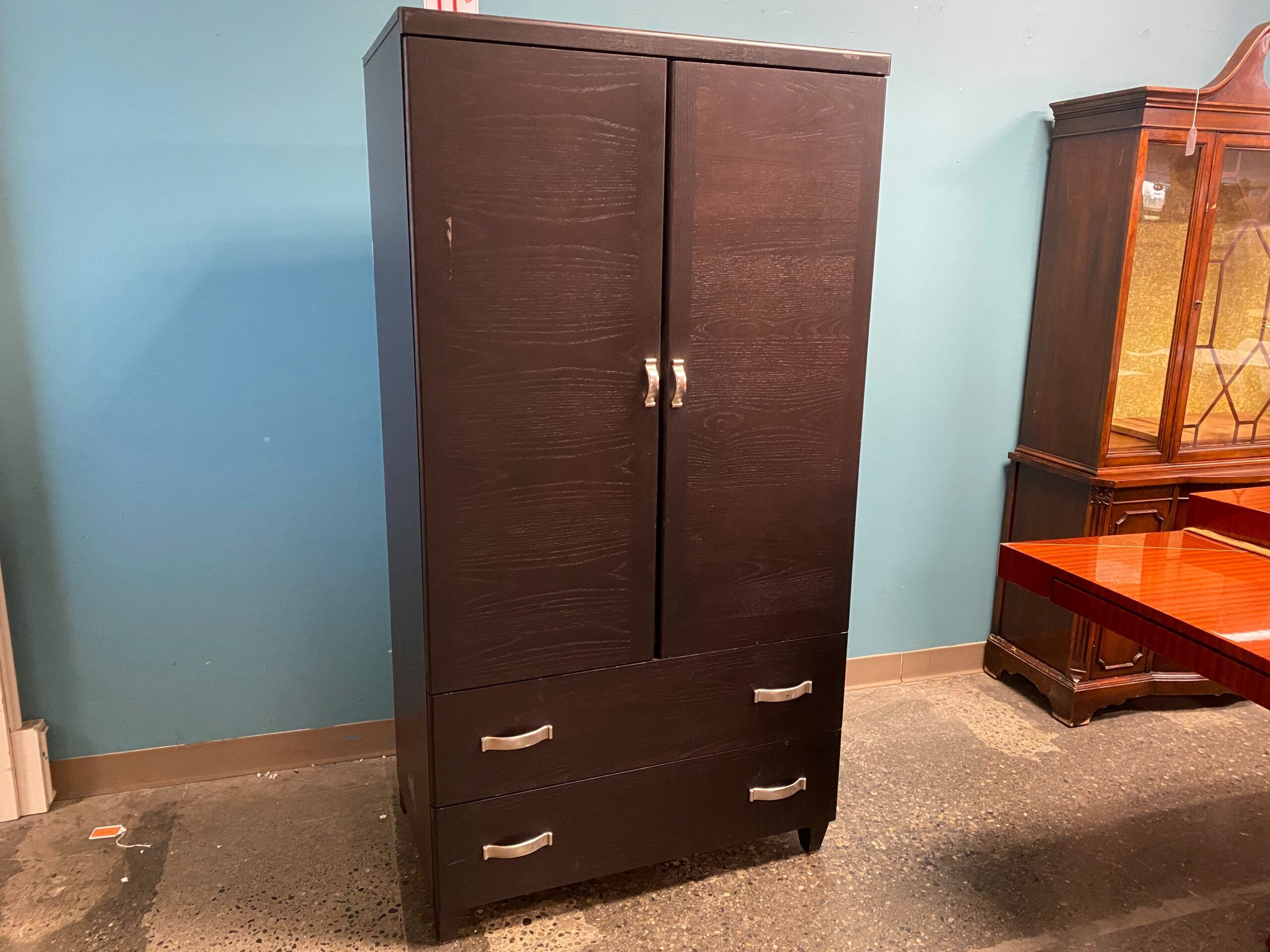 PALLISER Dark Brown Wardrobe